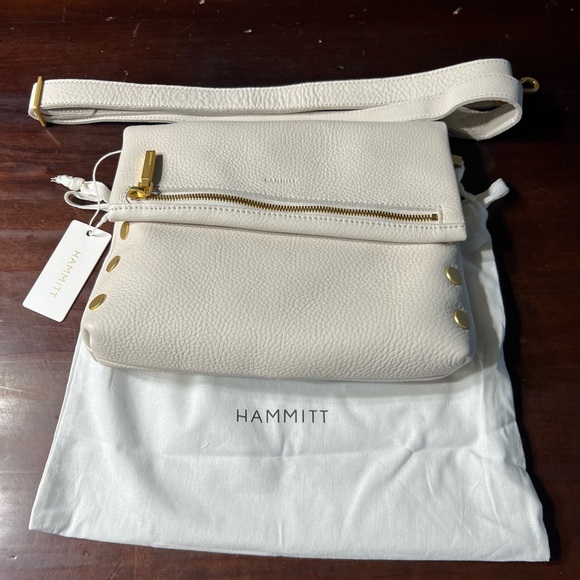 Hammitt MED VIP Calla Lily White / Brushed Gold - Picture 6 of 9